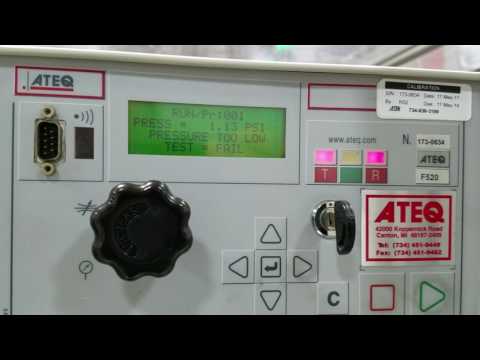 Ateq 173-0634 errors