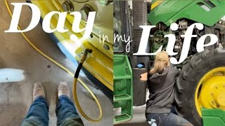 Getting Dirty: Changing the oil on my John Deere 6125r tractor | vlog edition