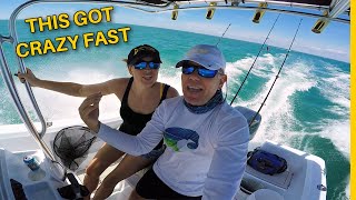 Winter Reef Fishing in the Florida Keys Gets WILD