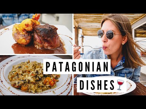 誘人的阿根廷美食。阿根廷馬德林港的PATAGONIAN LAMB + MUSHROOM RISOTTO。 (TANTALIZING Argentine Food: PATAGONIAN LAMB + MUSHROOM RISOTTO in Puerto Madryn, Argentina)