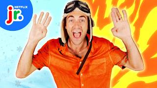 HOT vs COLD Dance Challenge! 🔥🥶 Danny Go! | Netflix Jr thumbnail