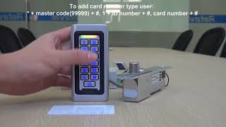TIVDIO Keypad RFID Access Control System