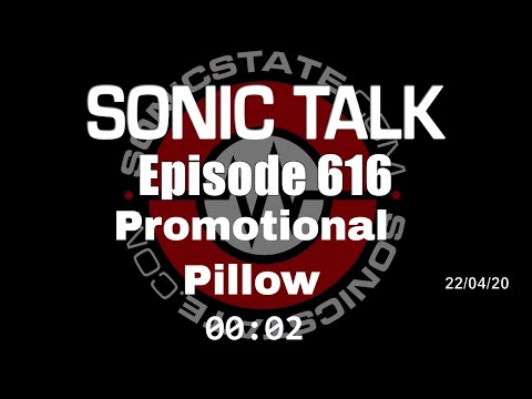 Sonic TALK 616 - Promotional Pillow