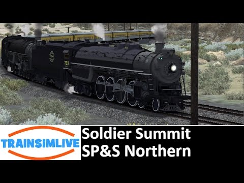 Let's Play Train Simulator 2016 - Soldier Summit, SP&S Northern