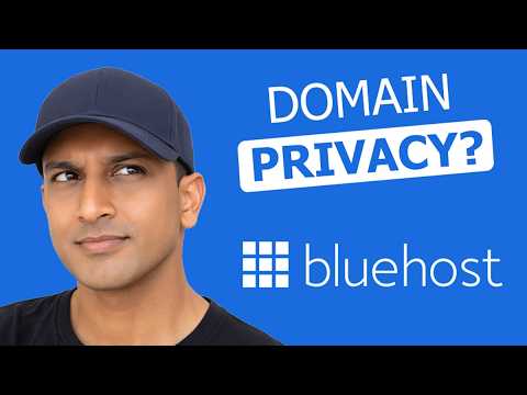 Bluehost 4 Free Domain Privacy Video
