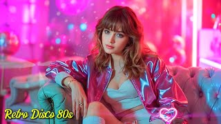 Forever Retro Disco 80s 90s 🎶 Best Euro Disco &amp; Italo Synthpop Dance Hits | Neon Party Mix 2025