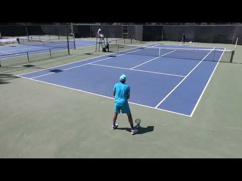 2018 Boy's18 Aryan Chaudhary vs Eric Hadigian, (Finals) USTA NorCal Sectional Championship, 64 60