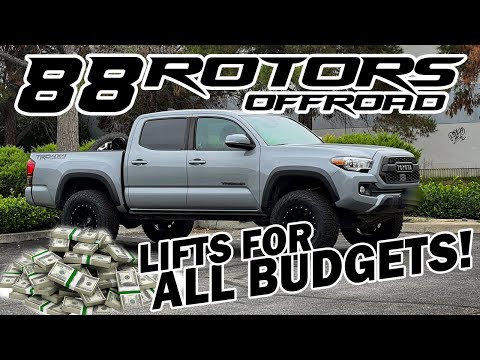 TOYOTA TACOMA SUSPENSION LIFT KITS FOR ALL BUDGETS!