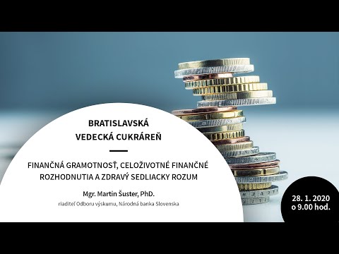 , title : 'Finančná gramotnosť a zdravý sedliacky rozum (Martin Šuster)'
