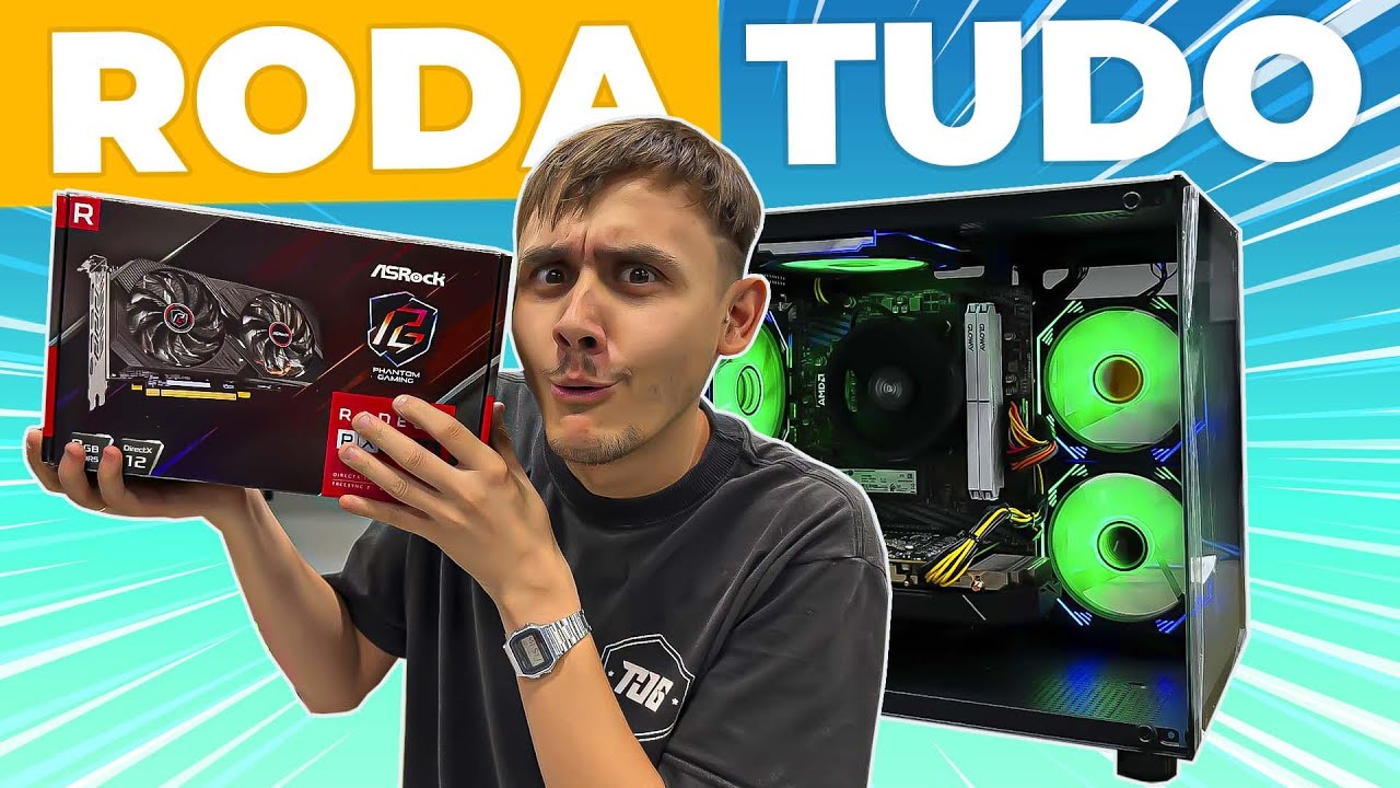 Fazendo UPGRADE PC AMD de R$ 2000 c/ 5600GT (Como instalar Placa de Vídeo)