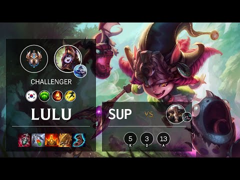 Lulu Support vs Sett - KR Challenger Patch 10.15