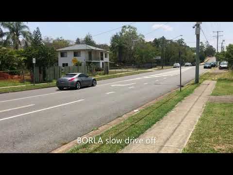 350z Cat Back BORLA Exhaust vs Stock