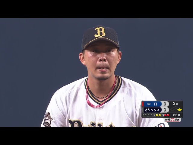 【5回表】バファローズのルーキー・荒西が5回無失点の好投‼ 2019/6/13 B-D