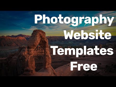 Best Free Photography Website Design Templates for...