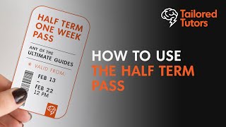 How To Use Your Half Term Pass