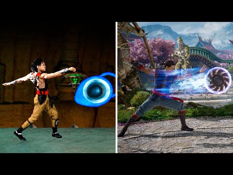 Evolution of Kung Lao's Hat Throw (1993-2025)
