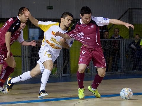 Marfil Santa Coloma 4 -- Caja Segovia 6 . Jornada 22, Temp. 12/13 LNFS