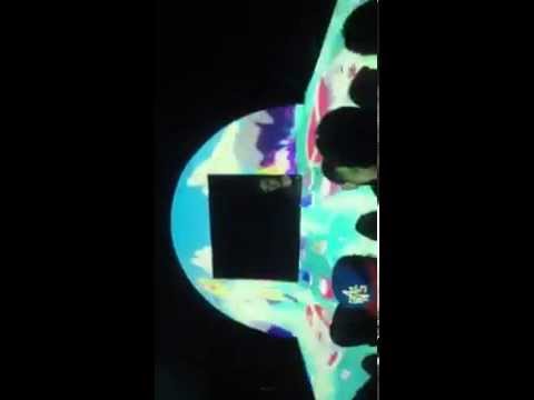 FREE COLOR aka TESSLION en EXTRATERRESTRES PARTY (visual Show mapping) (Ibague)