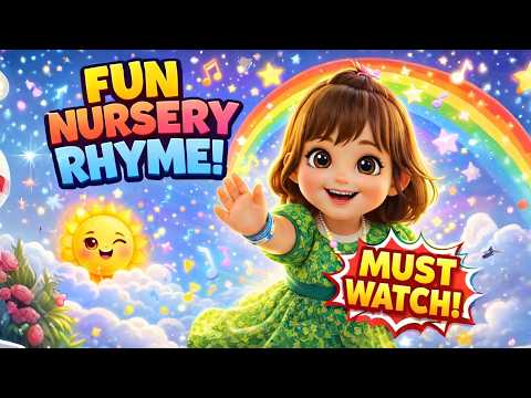 Fun Nursery Rhyme for Kids 🎵 | Sing Along with Hooria Little Songs