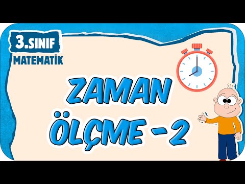 Zaman Ölçme 📘 3.Sınıf Matematik #2025