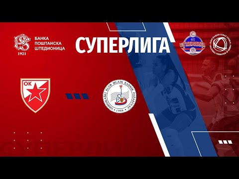 CRVENA ZVEZDA 🆚 MLADI RADNIK  3:1 /3. KOLO BANKA POŠTANSKA ŠTEDIONICA SUPERLIGE ZA ODBOJKAŠE/
