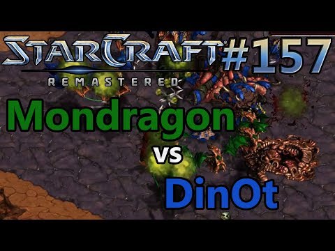 Mondragon (Z) vs DinOt (Z) - May 2009 - StarCraft: Remastered - Replay-Cast #157 [German]