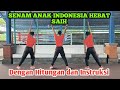 Senam Anak Indonesia Hebat Dengan Hitungan Dan Instruksi