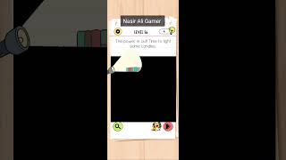 Brain test 4 Level 56 The Power is out time to light same Candles Walkthrough