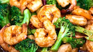 BETTER THAN TAKEOUT - 15 Mins Shrimp and Broccoli Recipe