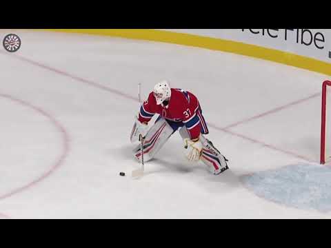 Montreal fans give Niemi a Bronx cheer after making his first "save"