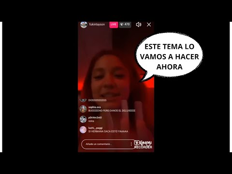 taichu muestra beat en live de instagram 24/5/2023