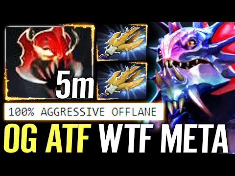 🔥 OG ATF Slardar Offlane WTF 5min MoM — Max Bash Most Aggresive Build OG New Blood Dota 2 Pro