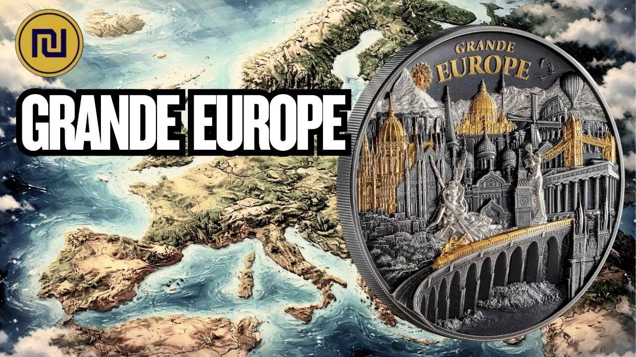 Grande Europe Hidden Treasure 3 oz Silver Coin — CIT Coin Invest AG