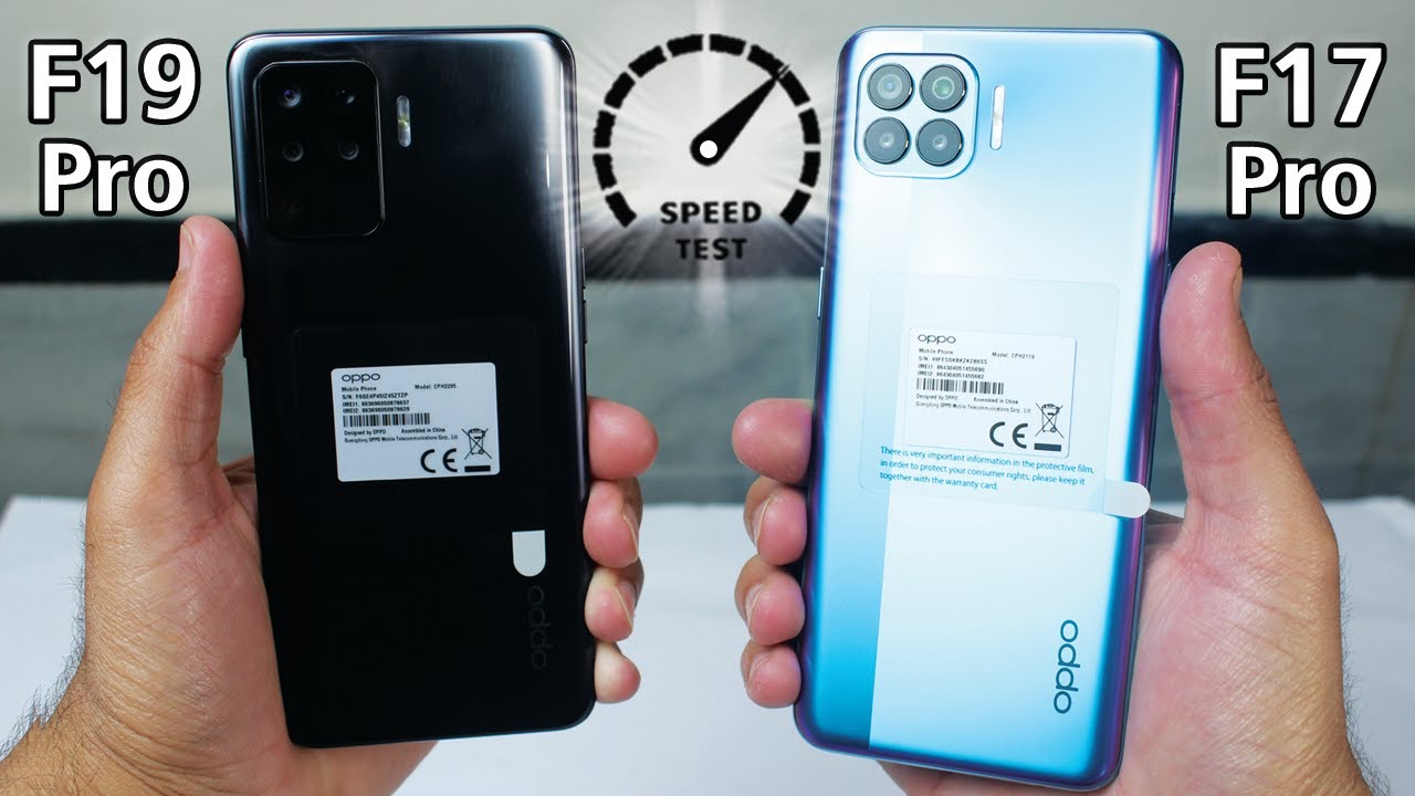 Oppo F19 Pro vs Oppo F17 Pro - Speed Test! *WOW*