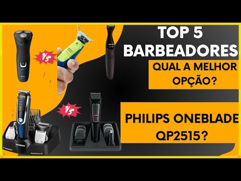 🛑 Qual o Melhor Barbeador Elétrico –🧔🏽Top 5 Barbeadores Elétricos 2023 – É o Philips Oneblade 🧔🏻