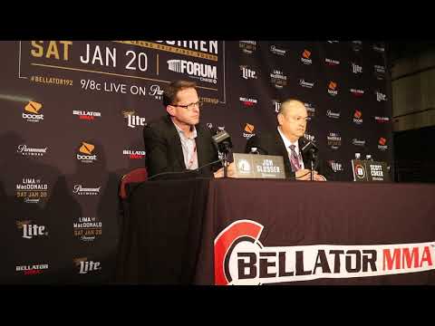 Bellator 192 Post fight Press Conference - Jon Slusser & Scott Cocker