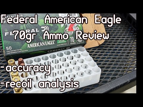 Federal American Eagle 70gr Shooting Review