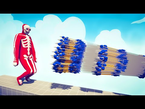 GIANT TITAN vs EVERY GOD - Totally Accurate Battle Simulator TABS