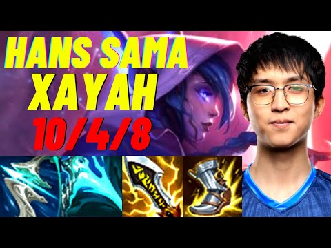 RGE HANS SAMA PLAYS XAYAH VS SIVIR ADC |EUW CHALLENGER PATCH 11.5| [League of Legends] Full Gameplay