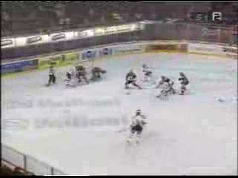 Petteri Nummelin (HC Lugano) solo goal vs SC Rapperswil Jona (SCRJ)