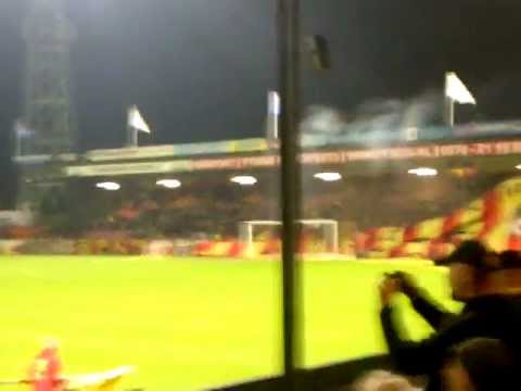 Go Ahead Eagles - Feyenoord spelersopkomst 27-10-2011