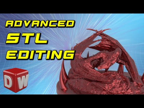 STL and SolidWorks - can you import and edit complex shapes? Yes