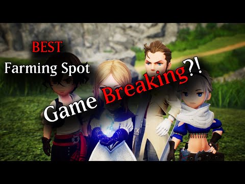 Best Early Game Farming Spot(Forage)~Bravely Default 2