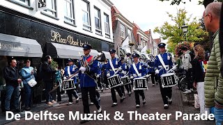 De Delftse Muziek & Theater Parade 21 muziekkorpsen