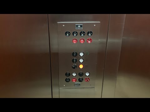 ROUGH 1988 Montgomery A-Series Hydraulic Elevator At The Courtyard by Marriott In Wood Dale, IL