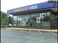 Renting Videos at a Blockbuster store in 1989