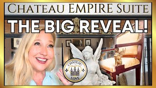 EMPIRE Suite BIG REVEAL!🌟 BEFORE & AFTER Chateau Bedroom Renovation TRANSFORMATION 🏰 💖