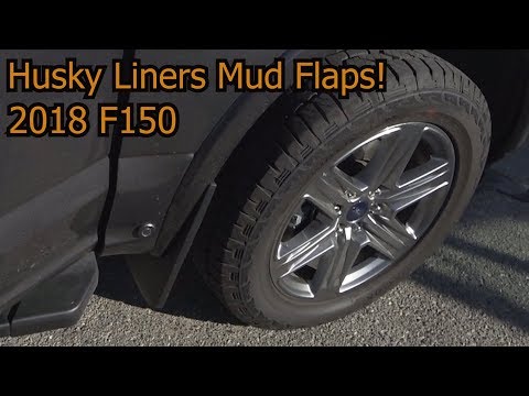 2018 Ford F150 Husky Liner Mud flaps and wheel well liners