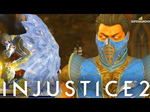 EPIC UNBREAKABLE SUB-ZERO ABLITY! - Injustice 2 "Sub Zero" Gameplay (Epic Gear)
