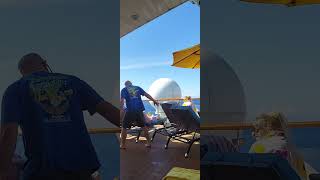 Flori on the go....💃 ❤️ 🌷 ⛱️ 🛳 🌇 #youtubeshorts #trending #travel #ytshorts #viral #cruise #relaxing